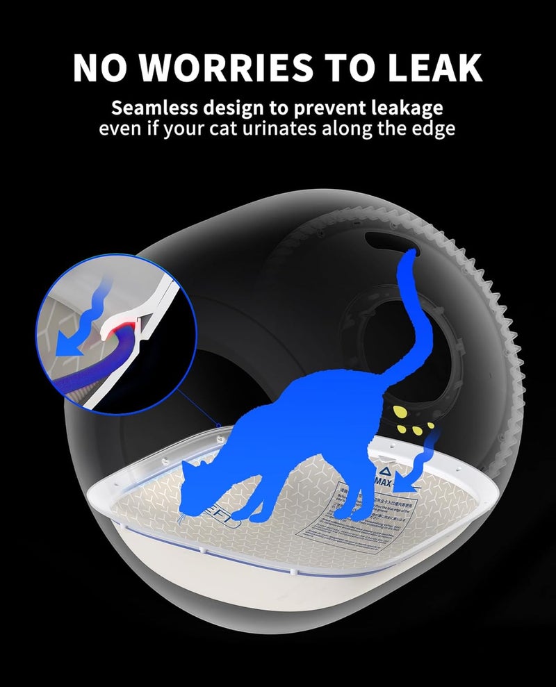 PETKIT High Performance Litter Pad Ultra Exclusive for Purobot Ultra Camera Automatic Cat Litter Box, Waterproof Leakproof Cylinder Pad, Anti-Stick/Scratch-Resistant Litter Box Mat - Image 2